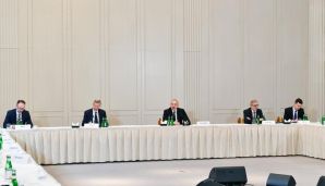 Azərbaycan Prezidenti İlham Əliyevin Almaniya iş adamları ilə görüşü oldu -   YENİLƏNDİ 2 — foto 10