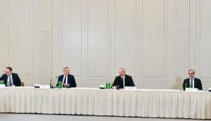 Azərbaycan Prezidenti İlham Əliyevin Almaniya iş adamları ilə görüşü oldu -   YENİLƏNDİ 2 — foto 8