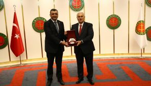 Vəkillər Kollegiyasının nümayəndə heyəti Türkiyə məhkəmə hakimiyyətinin rəhbər şəxsləri ilə görüşüb -       FOTO — foto 5