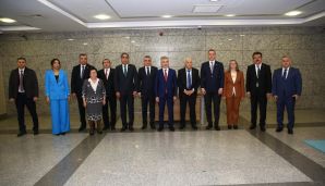 Vəkillər Kollegiyasının nümayəndə heyəti Türkiyə məhkəmə hakimiyyətinin rəhbər şəxsləri ilə görüşüb -       FOTO — foto 6