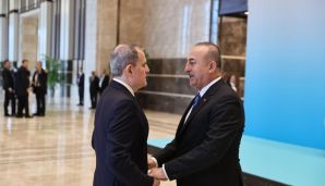 Ankarada Azərbaycan və Türkiyə xarici işlər nazirlərinin görüşü oldu — foto 1