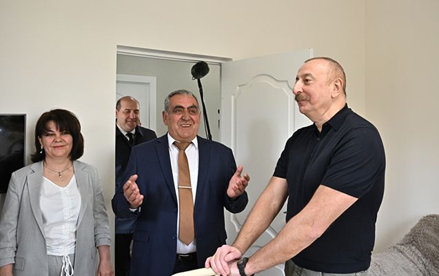 “İndi bizdən qorxurlar” -     Prezidentlə kənd sakini arasında maraqlı dialoq - VİDEO
