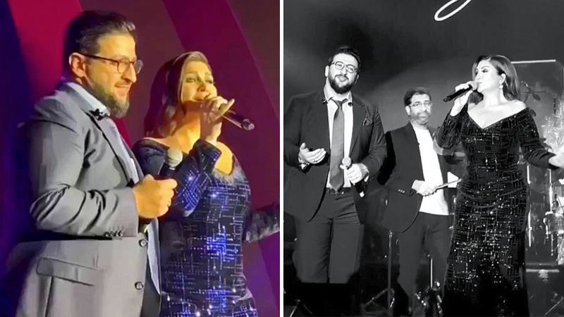 Sibel Canla Abbas Bağırov Bakıda dəbdəbəli toyda -     VİDEO