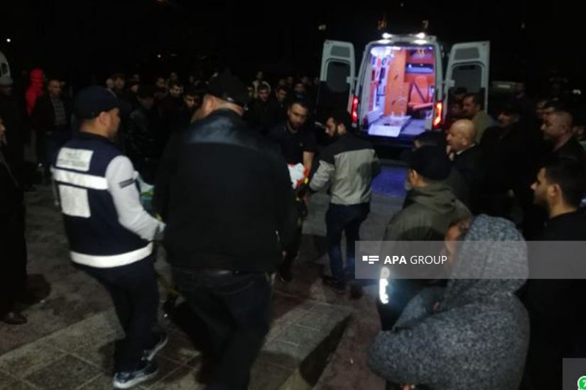 Sarayda dəhşətli qəza:     minik maşını ilə yük avtomobili toqquşdu, ölənlər var