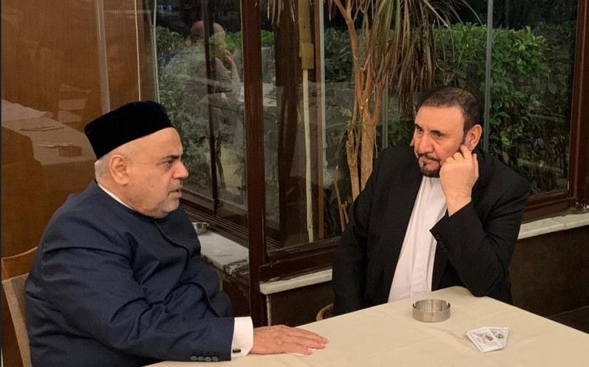 Allahşükür Paşazadə Türkiyə Cəfəriləri icmasının lideri ilə görüşdü