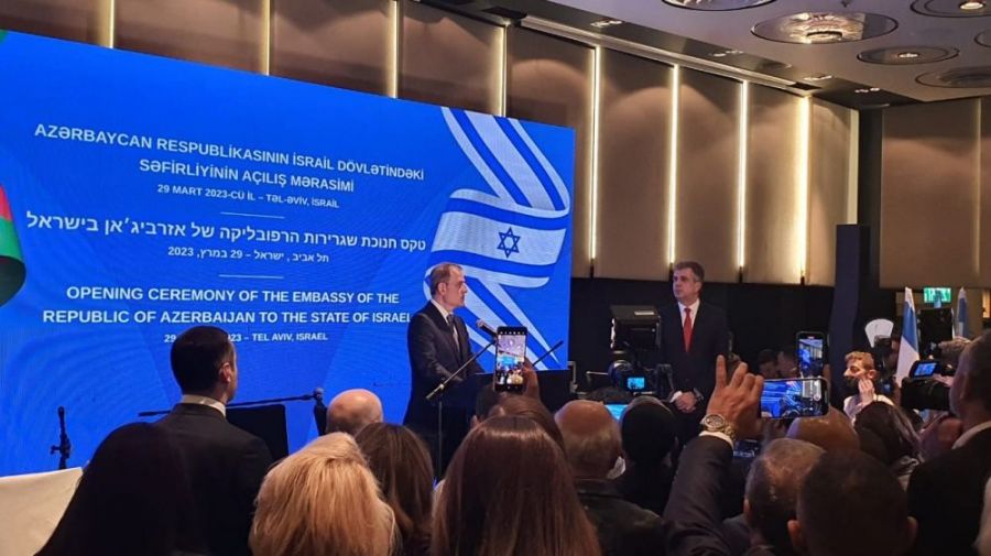 İsraildə Azərbaycan səfirliyinin təntənəli açılış mərasimi oldu -   YENİLƏNDİ