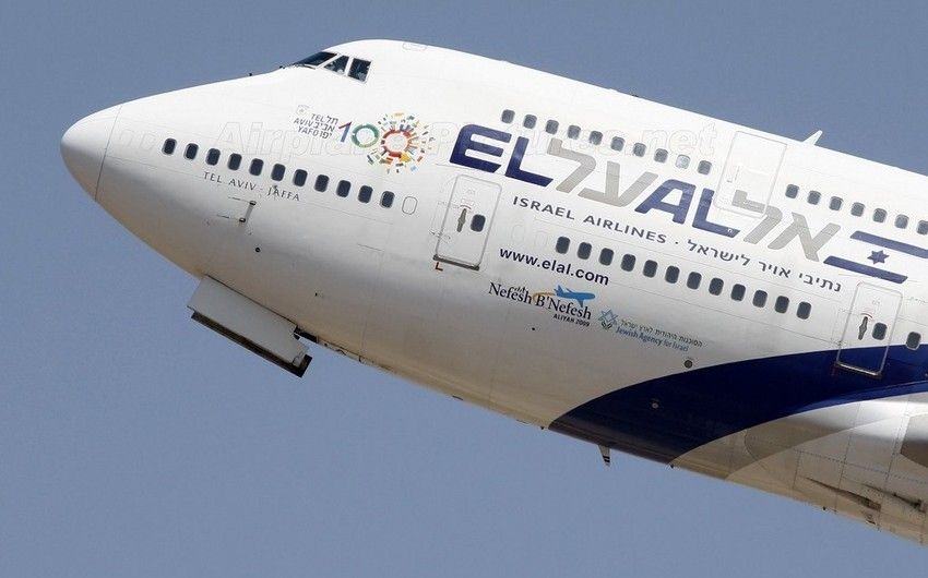 Tokio - Tel-Əviv təyyarəsi Bakıya təcili eniş etdi
