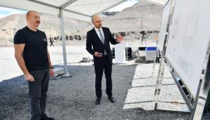 Azərbaycan Prezidenti İlham Əliyev Laçın və Qubadlı rayonlarına səfər etdi -   FOTOLAR — foto 2
