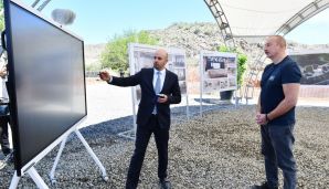Prezident İlham Əliyev Zəngilan rayonuna səfər etdi -   FOTOLAR — foto 1