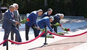 AHİK Ulu Öndər Heydər Əliyevin 100 illiyi münasibətilə tədbir keçirdi -   FOTOLAR — foto 2