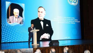 AHİK Ulu Öndər Heydər Əliyevin 100 illiyi münasibətilə tədbir keçirdi -   FOTOLAR — foto 13