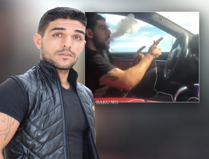 Polis azərbaycanlı "hörümçək adam"ı saxladı -     VİDEO