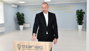 Prezident İlham Əliyev Şuşa Elektrik Şəbəkələrinin İnnovativ Texnologiyalar Mərkəzinin açılışını edib -         FOTO — foto 3