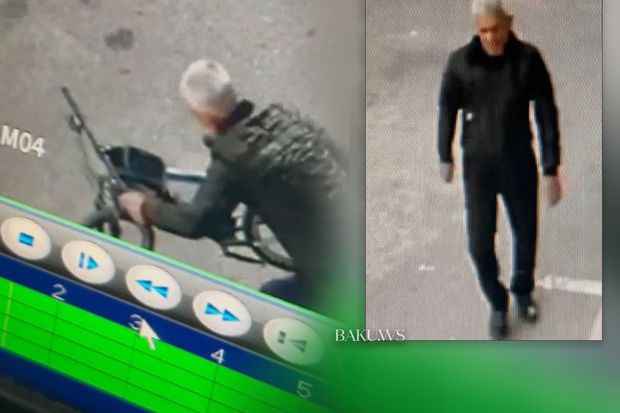Bakıda kuryerin velosipedi oğurlandı -       ANBAAN VİDEO