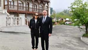 Prezidentin ailəsi ilə Şuşadan         FOTOLARI — foto 2