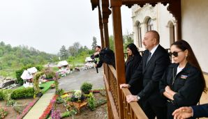 Prezidentin ailəsi ilə Şuşadan         FOTOLARI — foto 3