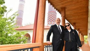 Prezidentin ailəsi ilə Şuşadan         FOTOLARI — foto 6