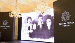 Şuşada Ulu Öndər Heydər Əliyevin 100 illiyi münasibətilə film nümayiş olundu -     FOTOLAR — foto 9