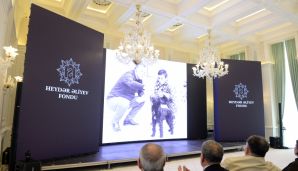 Şuşada Ulu Öndər Heydər Əliyevin 100 illiyi münasibətilə film nümayiş olundu -     FOTOLAR — foto 6