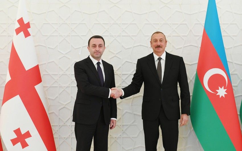 Gürcüstanın Baş naziri Prezident İlham Əliyevi təbrik etdi