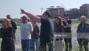 İsveçli səyyahlar Füzuli və Xocavəndə səfər ediblər — foto 1