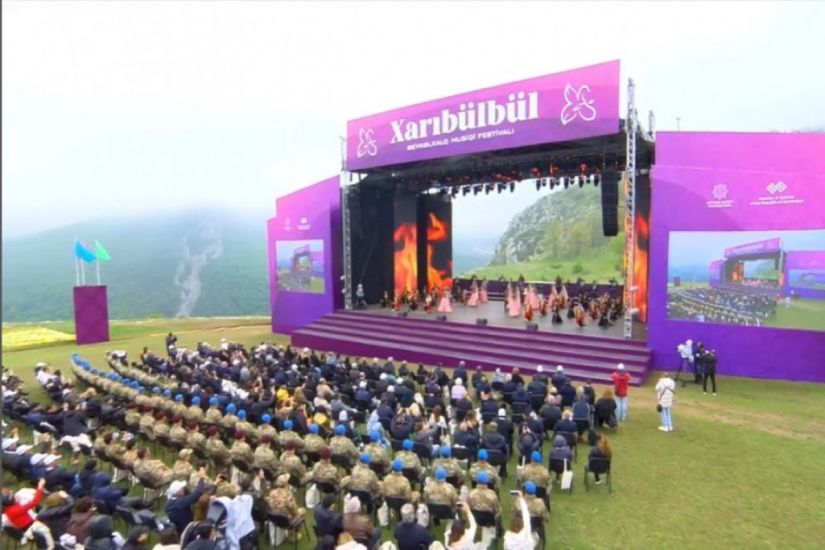 Şuşada keçirilən “Xarıbülbül” Beynəlxalq Musiqi Festivalı başa çatdı