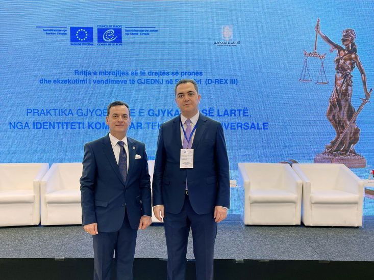 Sənan Hacıyev Albaniyada keçirilən tədbirlərdə iştirak etdi