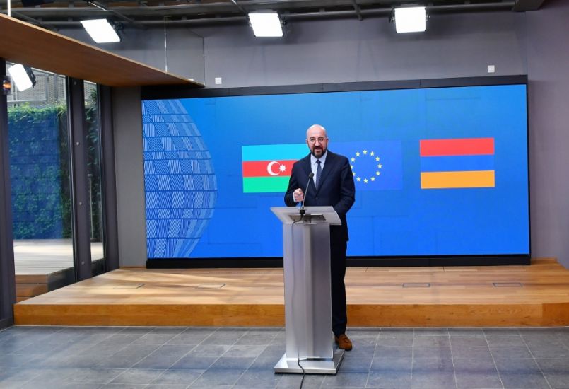 Şarl Mişel: Naxçıvana və əks istiqamətdə dəmir yolunun bərpasına dair Azərbaycanın və Ermənistanın mövqeləri yaxınlaşıb