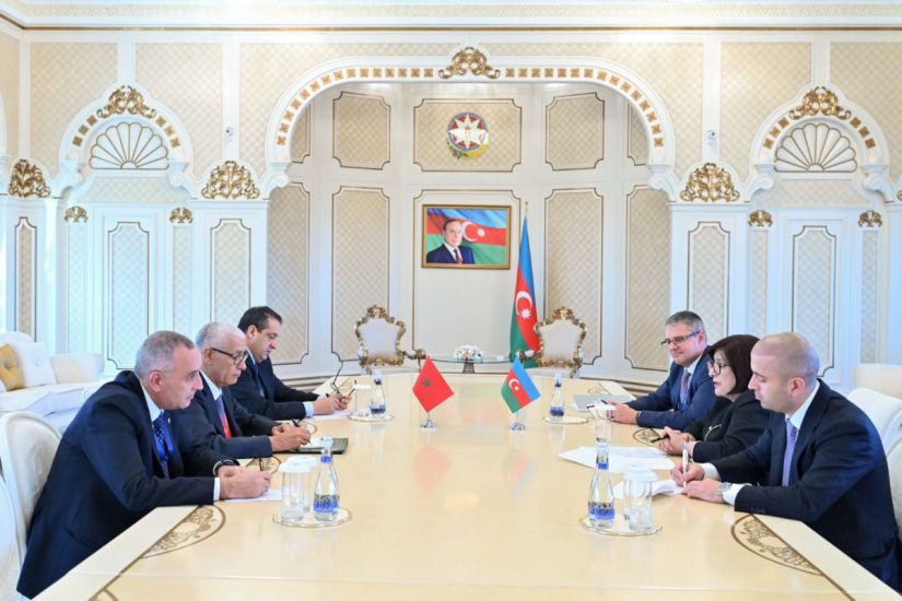 Sahibə Qafarova Mərakeş Nümayəndələr Palatasının sədri ilə görüşdü