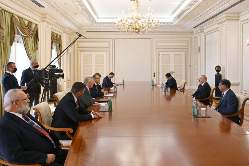Prezident İlham Əliyev Slovakiya parlamentinin sədrini qəbul edib -   YENİLƏNDİ