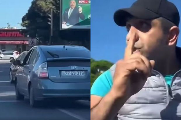 Bakıda sürücülər arasında qalmaqal: Yolunu kəsib təhqir etdi