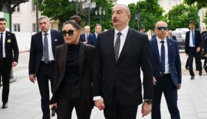 Azərbaycan Prezidenti İlham Əliyev və birinci xanım Mehriban Əliyeva Vilnüs Qədim şəhərini gəziblər -   FOTO — foto 8