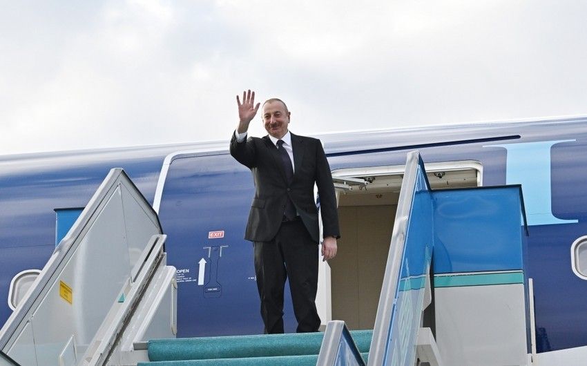 Prezident İlham Əliyevin Türkiyəyə səfəri başa çatdı