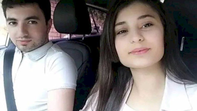 Dəhşətli qəzada ölən cütlüyün fotosu