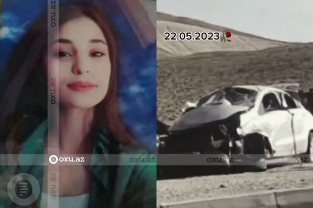 Qobustandakı dəhşətli qəzada həlak olan gənc qızın nişanlısı ilə son paylaşımı -     VİDEO