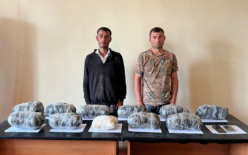 İrandan Azərbaycana 13 kq narkotik keçirilməsinin qarşısı alındı