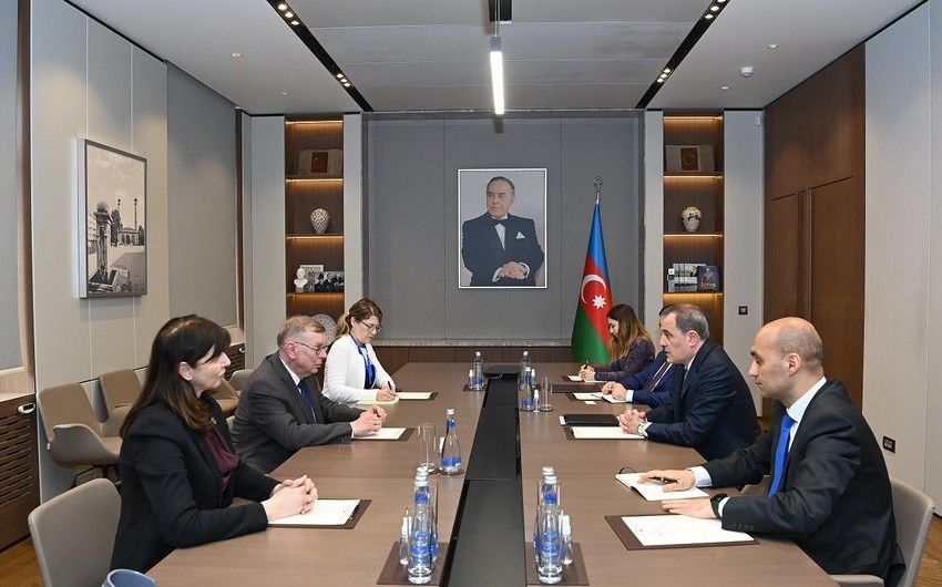Ceyhun Bayramov BMT Baş katibinin köməkçisi ilə bölgədəki son vəziyyəti müzakirə etdi