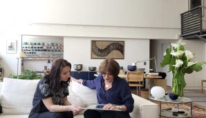 Leyla Abdullayeva Cümhuriyyət dövrünün maliyyə nazirinin nəvəsi ilə görüşüb -       FOTO — foto 2