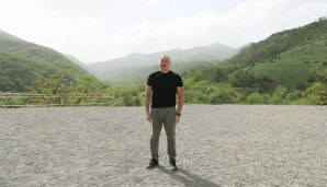 İlham Əliyev Laçına səfər etdi -   FOTOLAR — foto 11