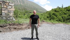 Kəlbəcər rayonunun Zallar kəndinin təməli qoyuldu — foto 3