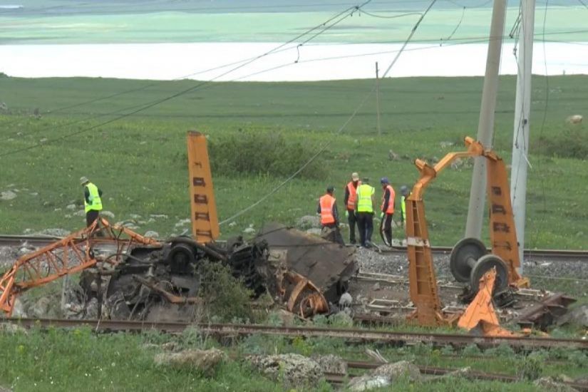 Gürcüstanda texniki xidmət qatarı aşdı:   ölən və yaralananlar Azərbaycan vətəndaşlarıdır
