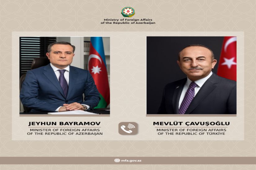 Ceyhun Bayramov türkiyəli həmkarını təbrik etdi