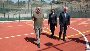 Laçın şəhərində ilk çoxmənzilli yaşayış məhəlləsinin təməli qoyulub — foto 2