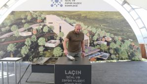 Laçında İşğal və Zəfər Muzeyi Kompleksinin təməli qoyulub — foto 2