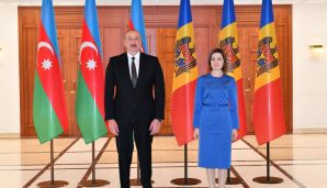 Kişineuda Azərbaycan Prezidenti İlham Əliyevin Moldova Prezidenti Maya Sandu ilə görüşü olub -     FOTO - YENİLƏNDİ — foto 1