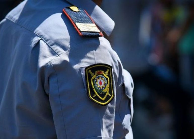 Azərbaycanda polis şöbəsində ölüm