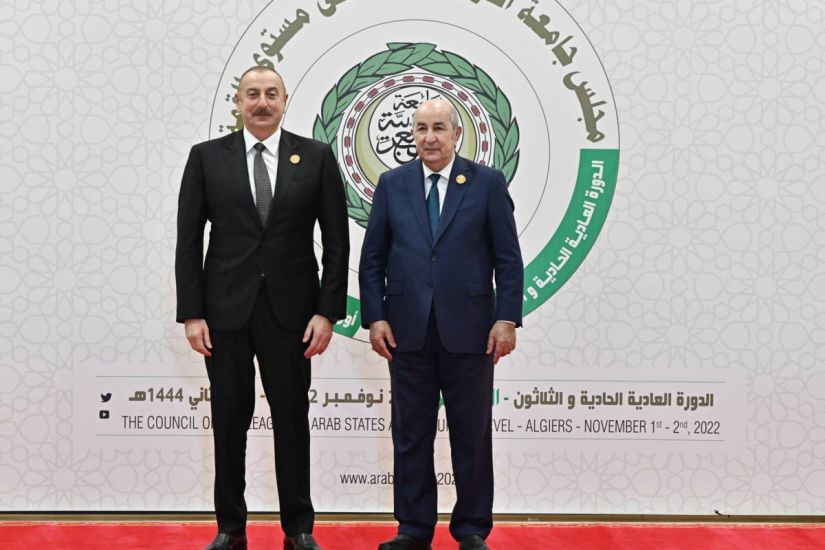 Prezident: 30 illik işğaldan əziyyət çəkmiş Azərbaycan xalqı Əlcəzair xalqının hisslərini yaxşı başa düşür