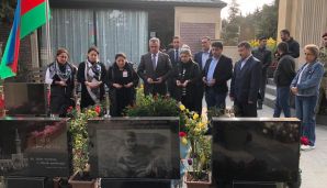 Abşeron rayonunda şəhidlər yad edilir -       FOTOLAR — foto 9