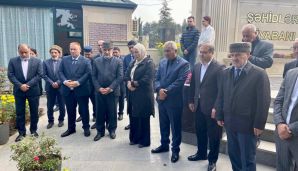 Abşeron rayonunda şəhidlər yad edilir -       FOTOLAR — foto 12