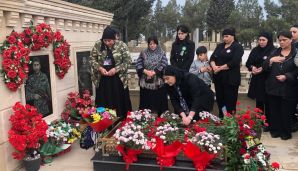 Abşeron rayonunda şəhidlər yad edilir -       FOTOLAR — foto 15